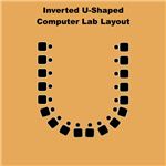 Inverted U-Shaped Computer Lab Layout